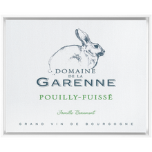 Load image into Gallery viewer, Wine Label Themed Artwork - Domaine de la Garenne Wine Label Print on Canvas in a Floating Frame