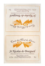 Load image into Gallery viewer, St. Nicolas de Bourgueil Cuvee du Mont des Olivier Canvas Towel