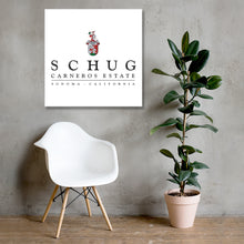 Load image into Gallery viewer, Wine Label Themed Wall Decor - Schug Wine Label Acrylic Print Ready To Hang