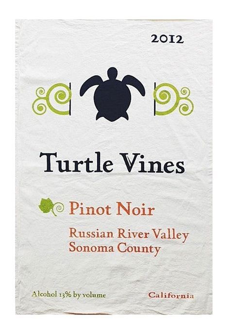 Turtle Vines Flour Sack Towel