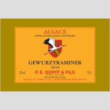 Load image into Gallery viewer, Wine Label Themed Art Print on Archival Paper - P.E. Dopff Gewurztraminer Fine Art Prints