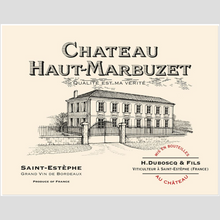Load image into Gallery viewer, Wine Label Themed Artwork and Gifts - Chateau Haut-Marbuzet Wine Label Acrylic Print Ready To Hang