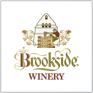 Wine Room Decor - Brookside Winery Label Printed on Eco-Friendly Recycled Aluminum 6 sizes available