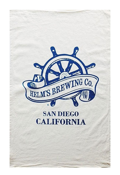 Helms Brewing Company Flour Sack Towel