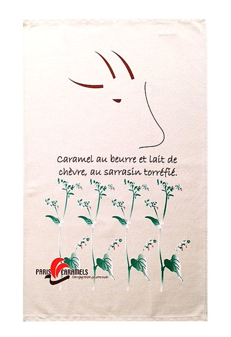 Paris-Caramels Canvas Towel